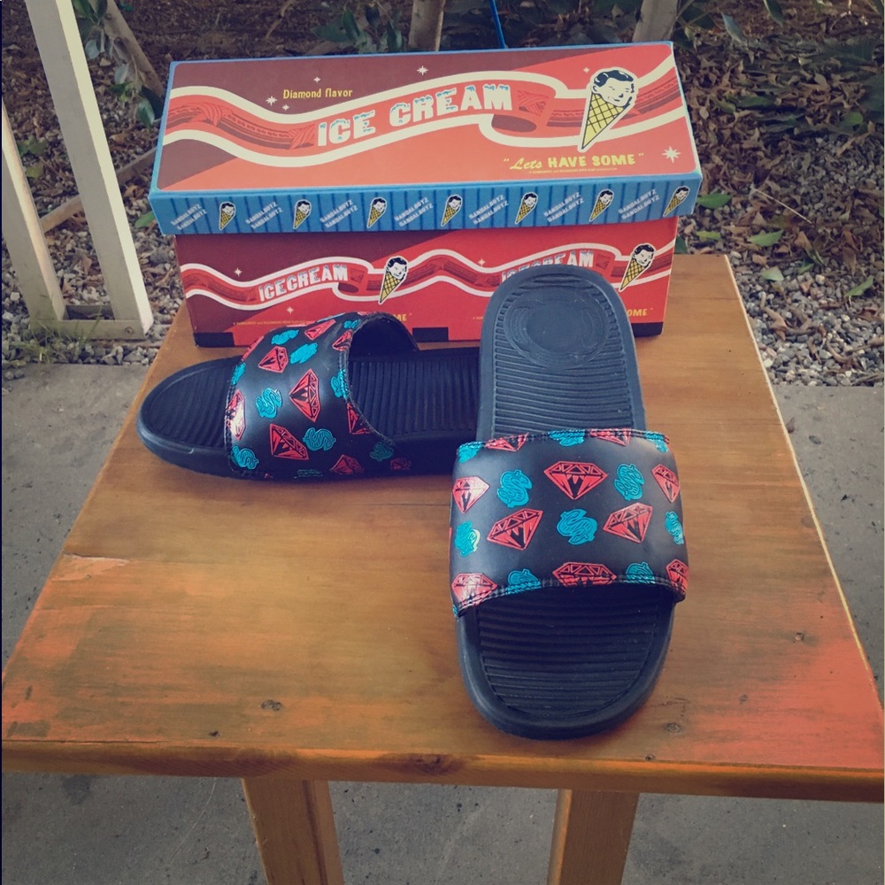 BBC ICECREAM X SANDALBOYZ COLLABORATION SLIDES